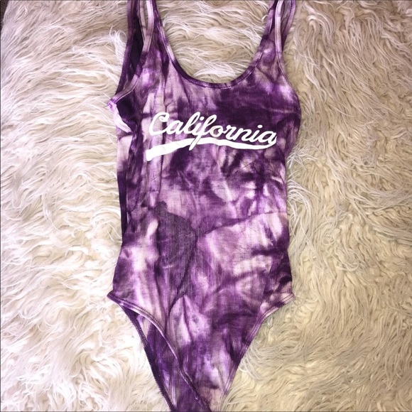 📍SOLD📍Forever21 tie dye body suit small - Picture 2 of 3